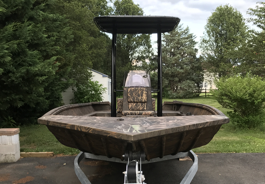 2019 G3 Gator Tough 20 CC with a SG300 boat t-top, photo 1 of 2