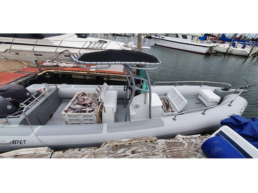 2019 RIB 8 with a SG900 boat t-top, photo 1 of 10