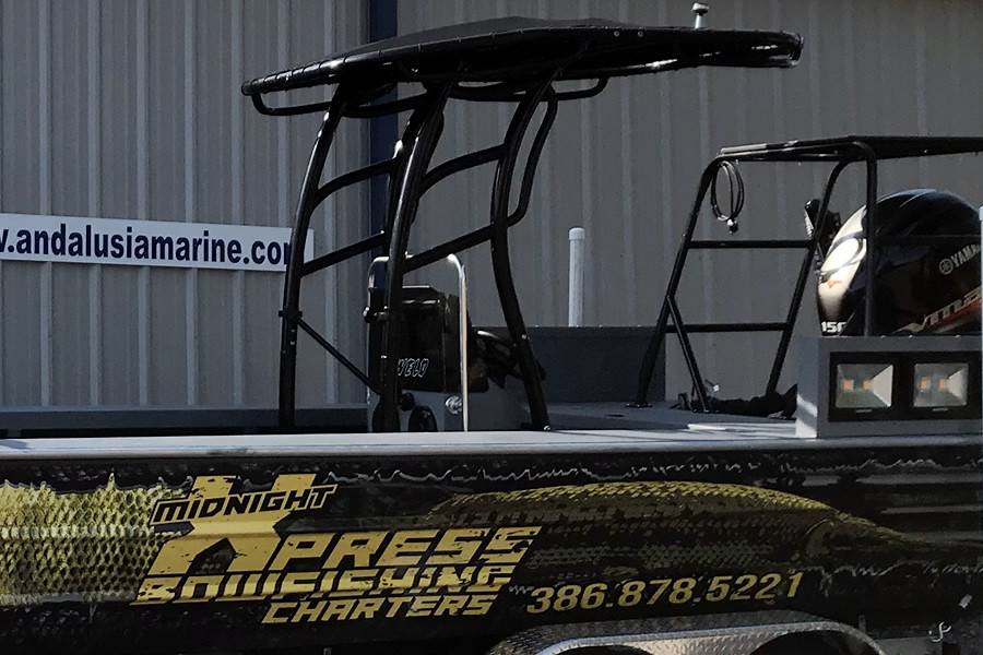 2020 Alweld 2070 Bowfish with a SG900 boat t-top, photo 3 of 4