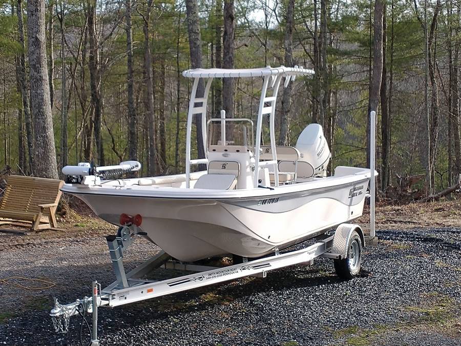 2020 Carolina Skiff 19ls with a SG300 boat t-top, photo 3 of 4