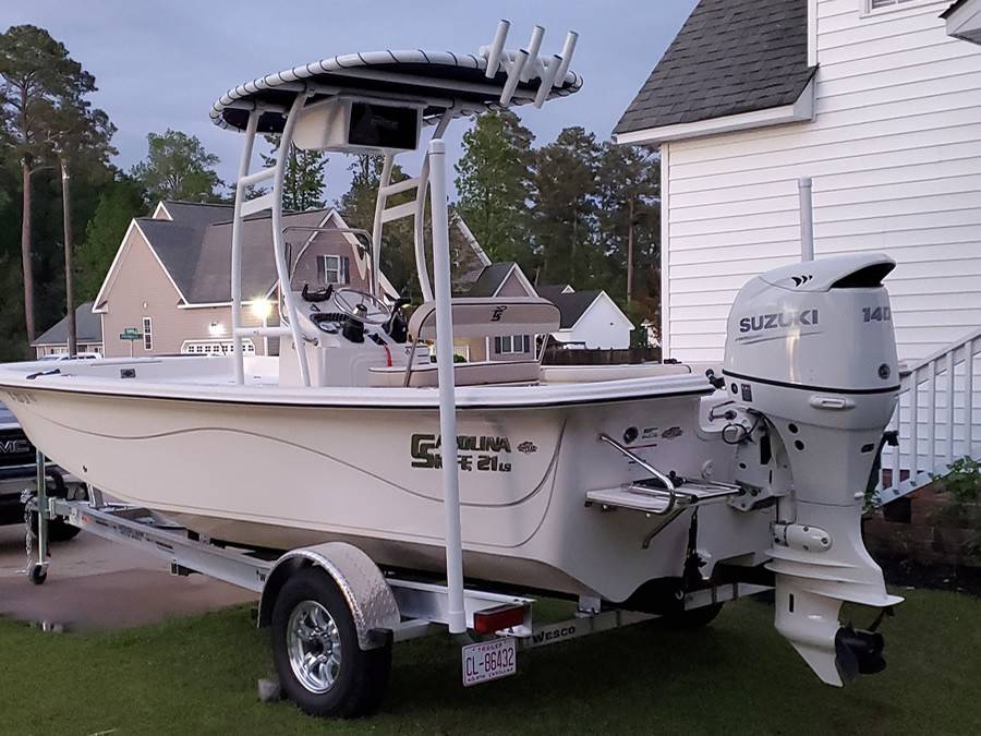 2020 Carolina Skiff 21 LS with a SG300 boat t-top, photo 1 of 2