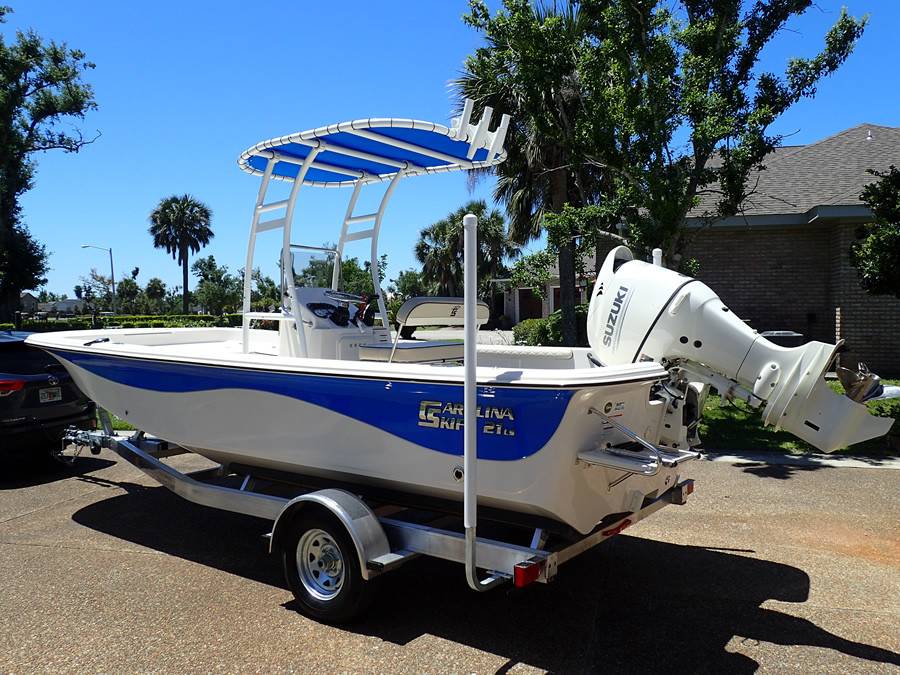 2020 Carolina Skiff 21LS with a SG300 boat t-top, photo 1 of 6