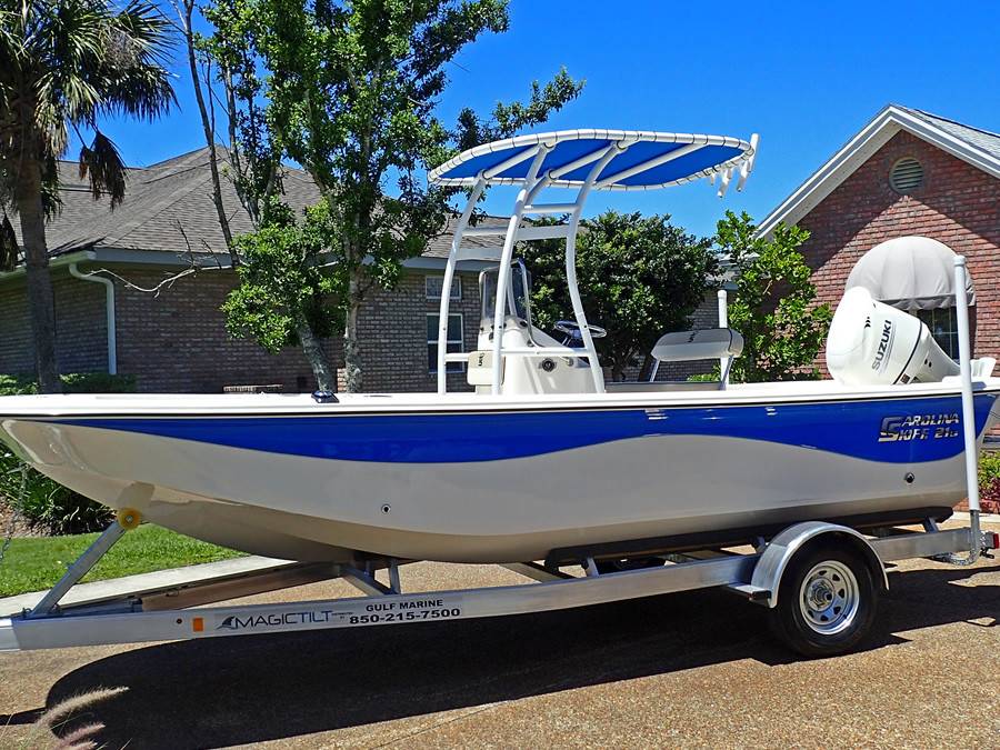 2020 Carolina Skiff 21LS with a SG300 boat t-top, photo 3 of 6