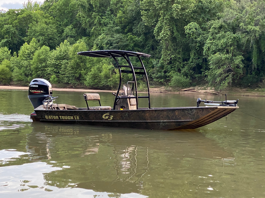 2020 G3 1860 CCT with a SG300 boat t-top, photo 1 of 5