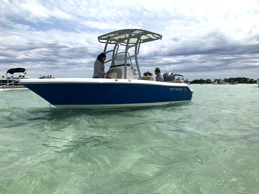 2020 Key West 189 FS with a SG900 boat t-top, photo 1 of 3