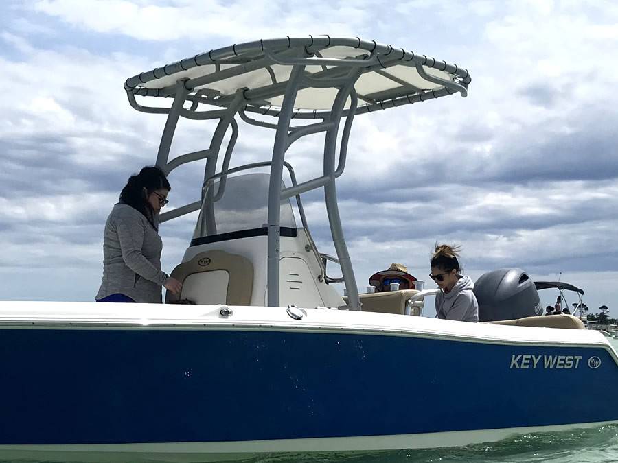 2020 Key West 189 FS with a SG900 boat t-top, photo 2 of 3