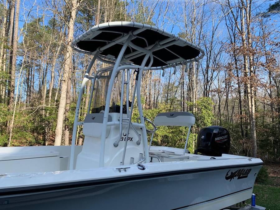 2020 Mako 19 CPX with a SG600 boat t-top, photo 3 of 7