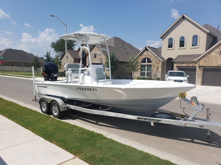 2020 Sportsman Tournament 214 with a SG600 boat t-top, photo 1 of 4
