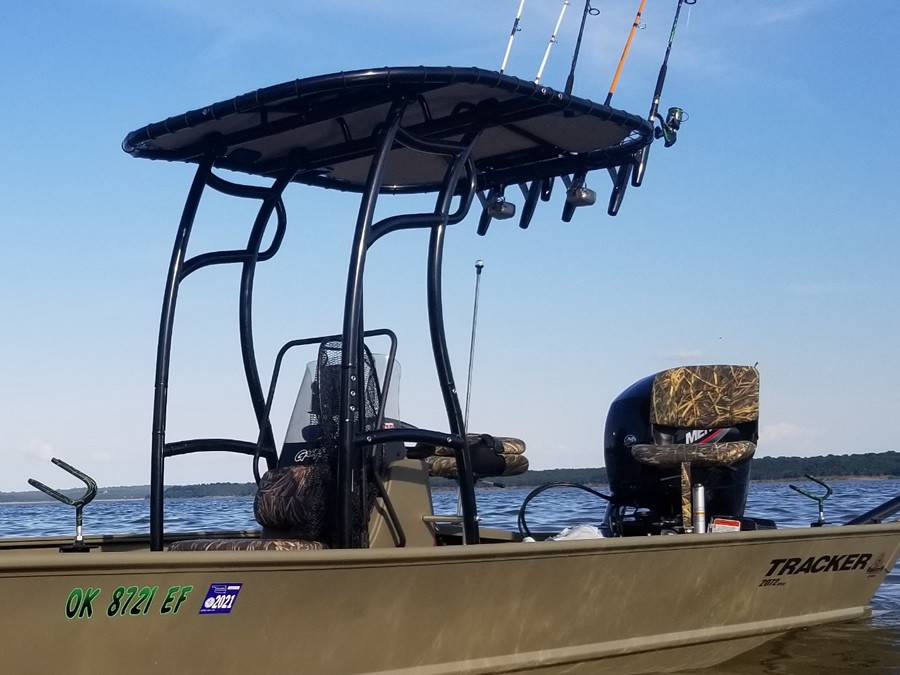 2020 Tracker Grizzly 2072 with a SG600 boat t-top, photo 3 of 6