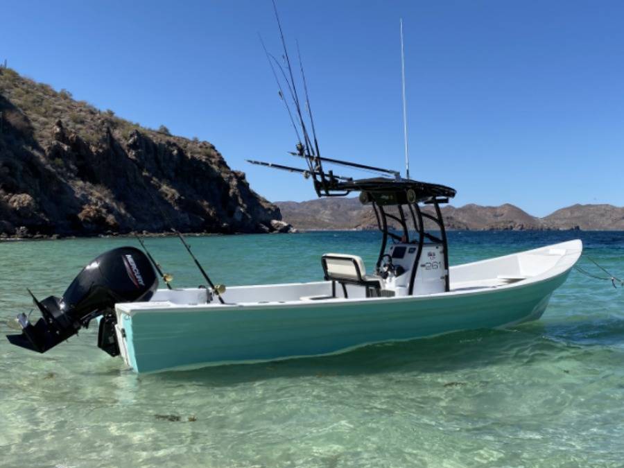 2022 27’ Maya Panga and 2006 ACB dive boat with a SG900 boat t-top, photo 1 of 6