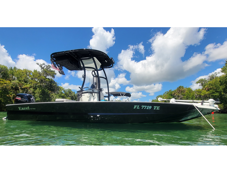 2022 Excel Bay Pro 203 with a SG600 boat t-top, photo 1 of 6