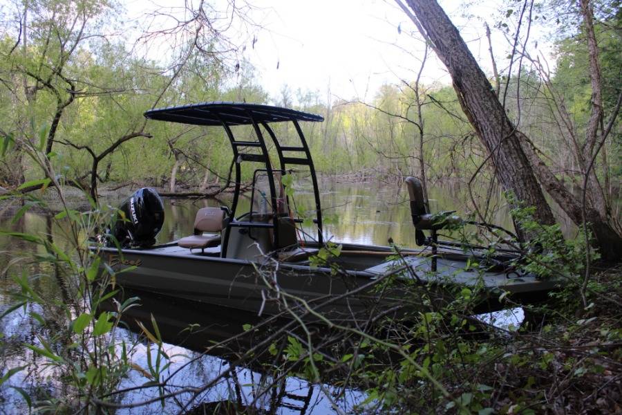 2023 Excel 1860 Stalker with a SG300 boat t-top, photo 2 of 4