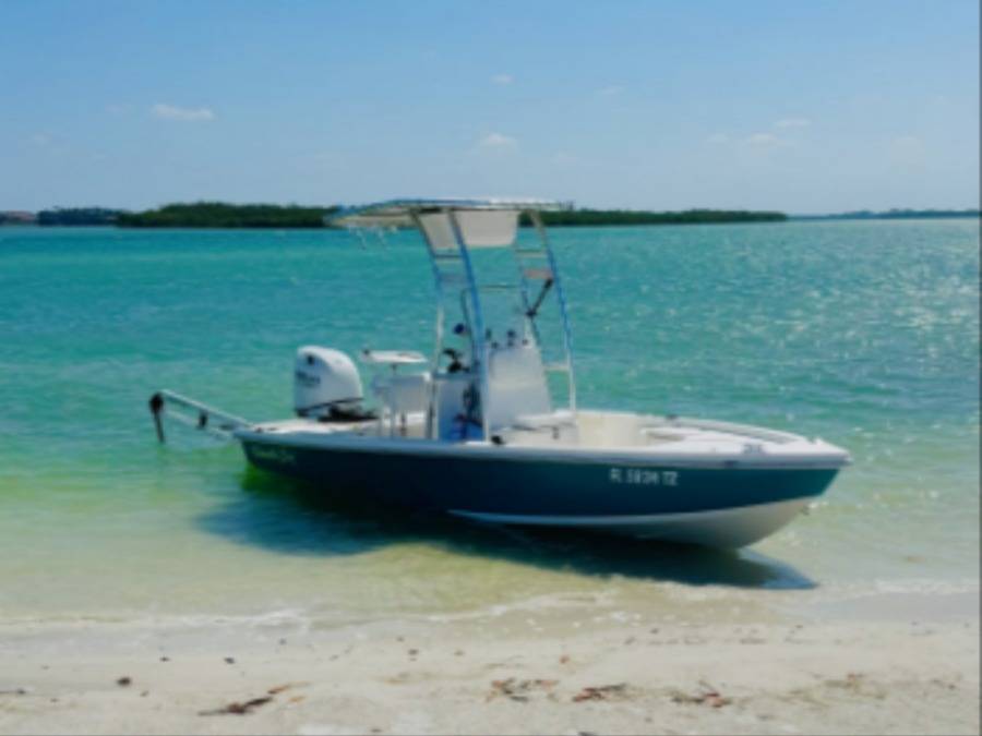 2024 Salty Boats Palmetto Bay with a SG300 boat t-top, photo 1 of 7