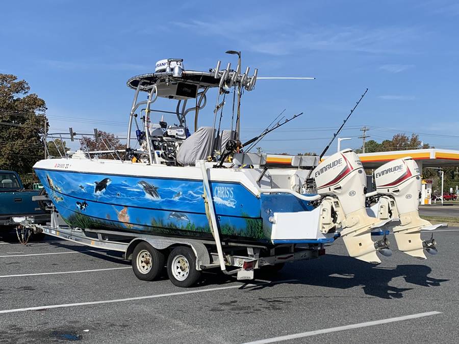SportCat Catamaran with a SG600 boat t-top, photo 3 of 6